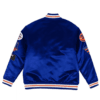 New York Knicks Satin Royal Blue Jacket Back