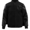 New York Mets Black Wool Mets Varsity Jacket