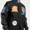 New York Mets Black Wool Varsity Jacket