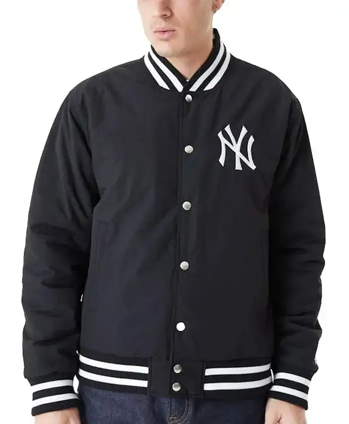 New York Yankees Black Batting Practice Cotton Jacket