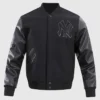 New York Yankees Black Bomber Varsity Jacket
