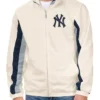 New York Yankees Cream Track Jacket