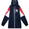 New York Yankees Full Zip Windbreaker Hooded Jacket