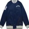 New York Yankees Men Blue Satin Jacket