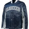 New York Yankees Satin Navy Blue Jacket