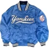 New York Yankees Varsity Bomber Blue Jacket