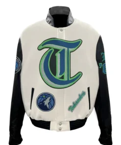 Nova Corkery Minnesota Timberwolves Wool Varsity Jacket