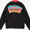 Nova San Antonio Spurs Vintage Black Jacket Back