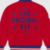 OVO Montreal Canadiens Red Wool Varsity Jacket For Men and Women