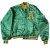 Oakland Athletics Vintage Starter Bomber Jacket