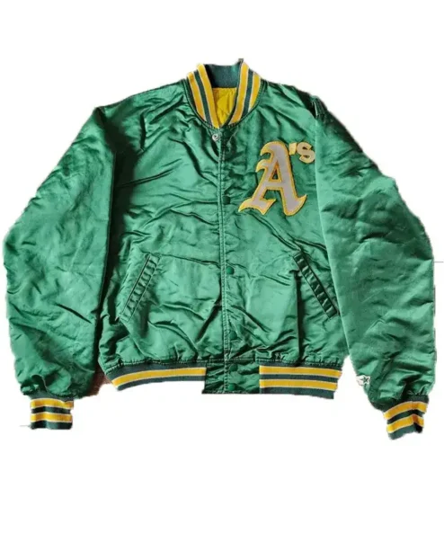 Oakland Athletics Vintage Starter Bomber Jacket