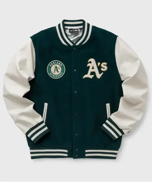 Oakland Athletics Wool Varsity Heritage Jacket