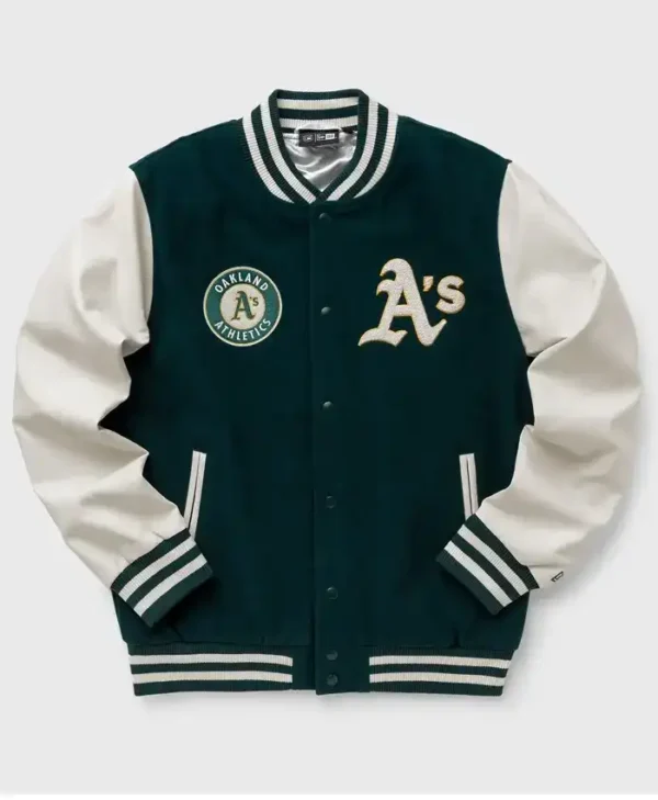 Oakland Athletics Wool Varsity Heritage Jacket