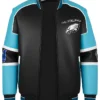 Shop NFL Philadelphia Eagles South Paw BlackBlue Leather Jacket ON Sale