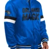 Orlando Magic Blue Satin Varsity Jacket