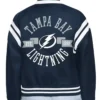Orrin Tampa Bay Lightning Printed Navy Varsity Jacket
