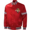 Pfannerstill NHL Florida Panthers Slider Red Varsity Jacket