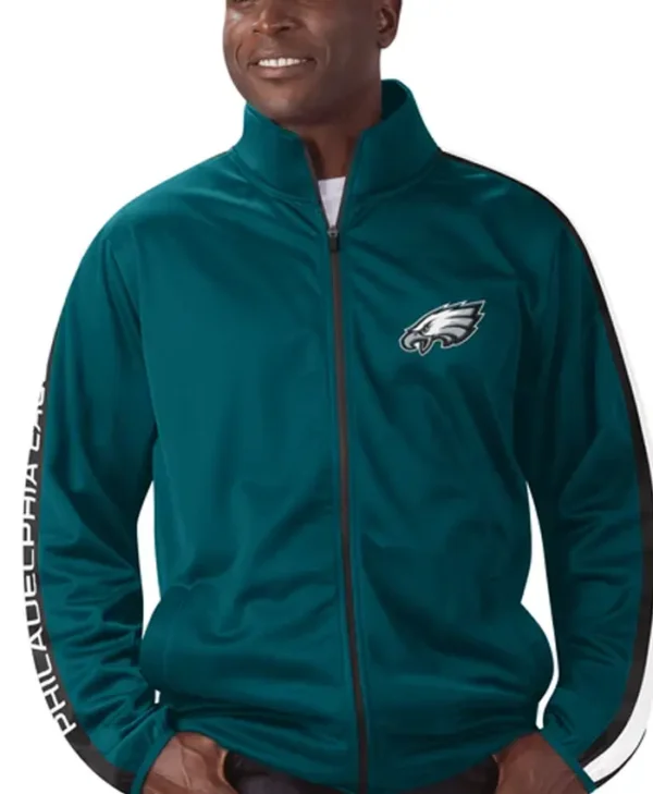 Philadelphia Eagles Monserrat Full-Zip Track Jacket