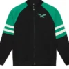 Philadelphia Eagles Rosenbaum Green and Black Jacket