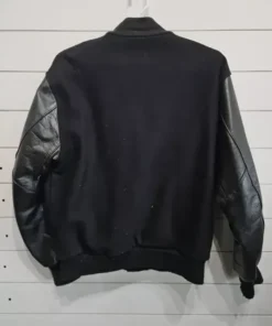 Philadelphia Flyers Black Full Snap Varsity Jacket