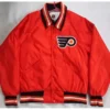 Philadelphia Flyers Orange Buttoned Jacket