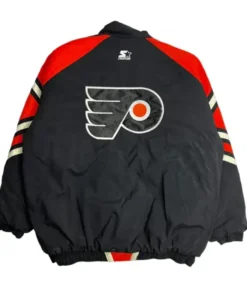 Philadelphia Flyers Starter Full Snap Vintage Jacket For Men and Women