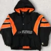 Philadelphia Flyers Vintage Black And Orange Anorak Jacket