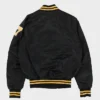 Pittsburgh Pirates Vintage Black Varsity Jacket Back