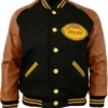 Pittsburgh Steelers 1955 Black and Brown Jacket
