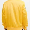 Pittsburgh Steelers Chest Hit Yellow Logo Jacket