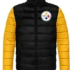 Pittsburgh Steelers Donna Full-Zip Puffer Jacket