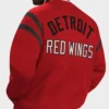 Red Wool Detroit Red Wings Varsity Jacket