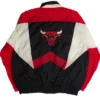 Rogers Chicago Bulls Starter Vintage Jacket Back