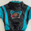 Rutherford Memphis Grizzlies Starter Bomber Hooded Jacket Back