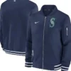 Seattle Mariners Navy Blue Bomber Jacket