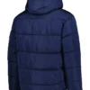 Seattle Seahawks Navy Parka Puffer Hooded Jacket