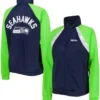 Seattle Seahawks Treutel Full-Zip Track Jacket