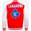 Shop Men and Women Montreal Canadiens Retro Classic Rib Varsity Jacket