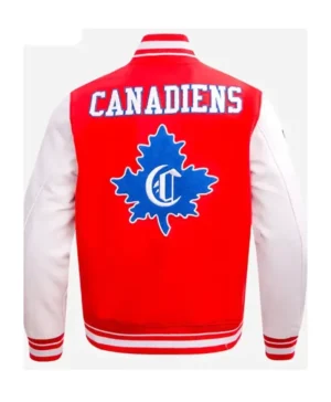 Shop Men and Women Montreal Canadiens Retro Classic Rib Varsity Jacket