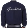 Shop New York Yankees Navy Blue Varsity Wool Jacket For Men And Women