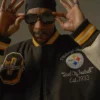 Snoop Dogg Pittsburgh Steelers Varsity Jacket