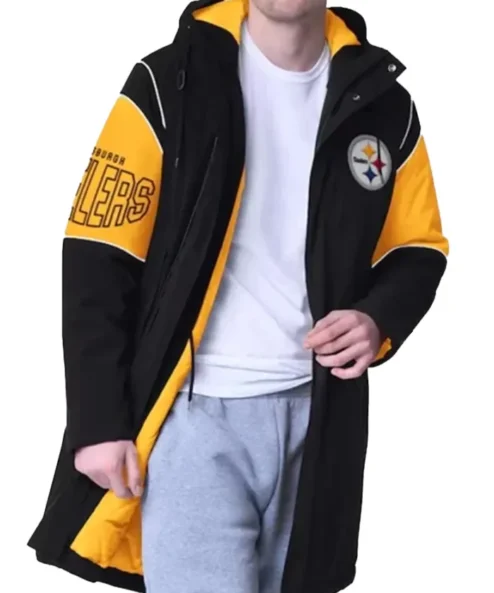 Steelers Starter Dynasty Polyfill Stadium Jacket