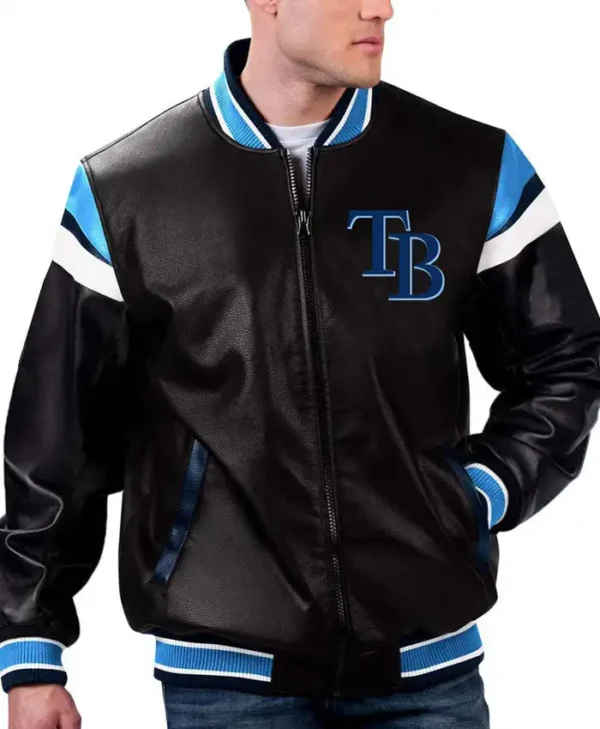 Tampa Bay Rays Bomber Leather jacket