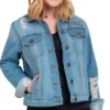 Tennessee Titans Delores Blue Denim Jacket
