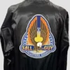 The Fall Guy Stuntman Association Satin Varsity Jacket Back