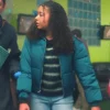 The Umbrella Academy S04 Claire Hargreeves Green Puffer Jacket
