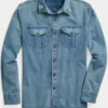 The Young And The Restless Daniel Romalotti Blue Denim Shirt For Men