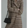 The Young And The Restless Hayley Erin Wool Trench Plaid Coat For Sale