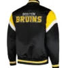 Toby Boston Bruins Midweight Black Letterman Varsity Jacket For Sale