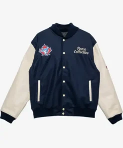 Toronto Blue Jays Letterman Navy Blue Jacket